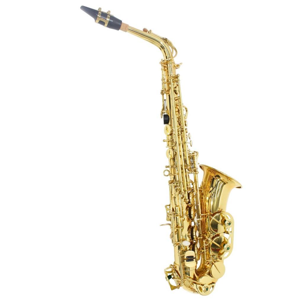 Saxofone Alto Laqueado Eb Custom Com Case