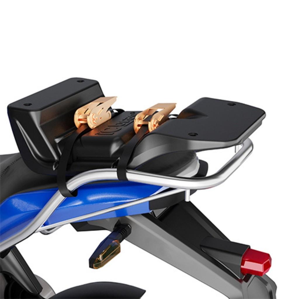Caixa Baú 140 Litros Com Suporte Universal Para Motoboy Bauleto Para Moto Entrega Icbras Resistente