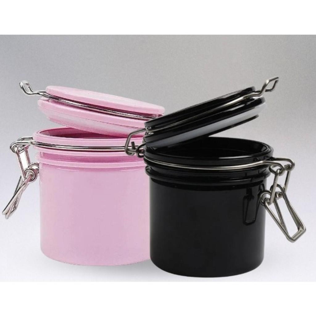 Pote Para Conservação De Cola Alongamento De Cílios Rosa E Preto
