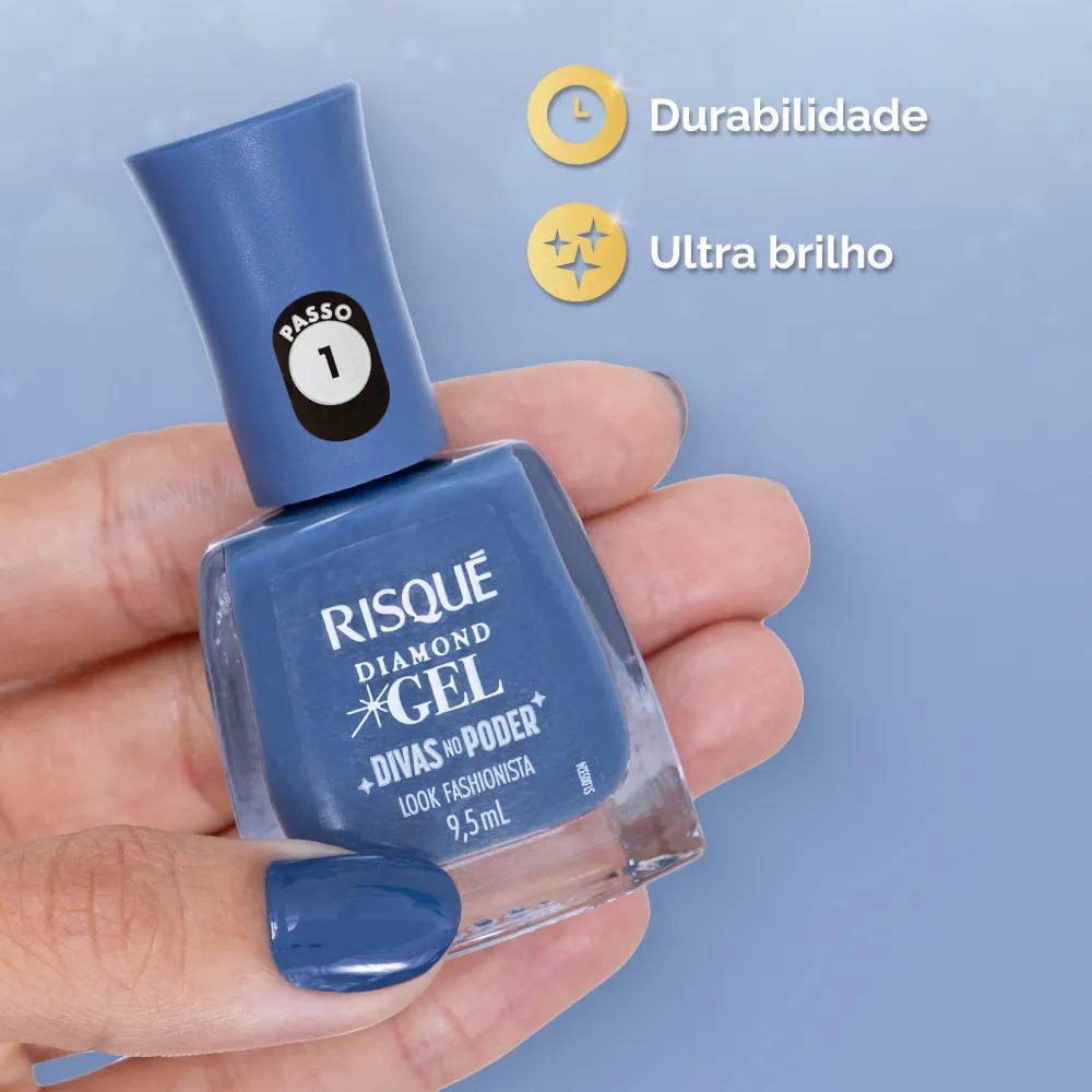 Esmalte Risqué Diamond Gel Divas No Poder