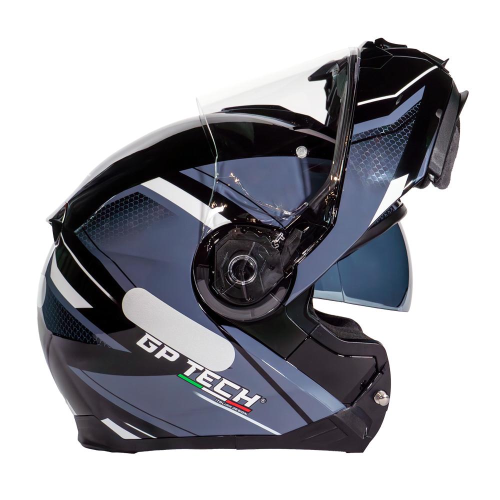 Capacete Gp Tech A118 Sv Elite Articulado