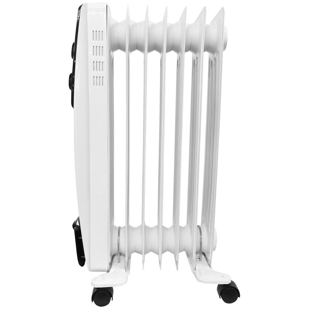 Aquecedor Elétrico A Óleo Portátil 1500w Silencioso - 220V