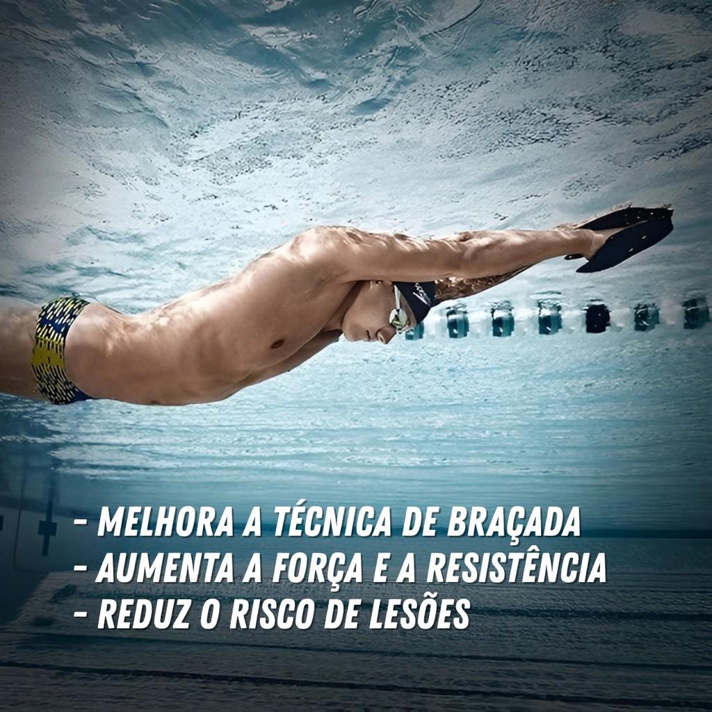 Palmar Natação Speedo Paddle Rígido Nadadeira Treino Fortalecimento Intensidade Baixa Média Alta