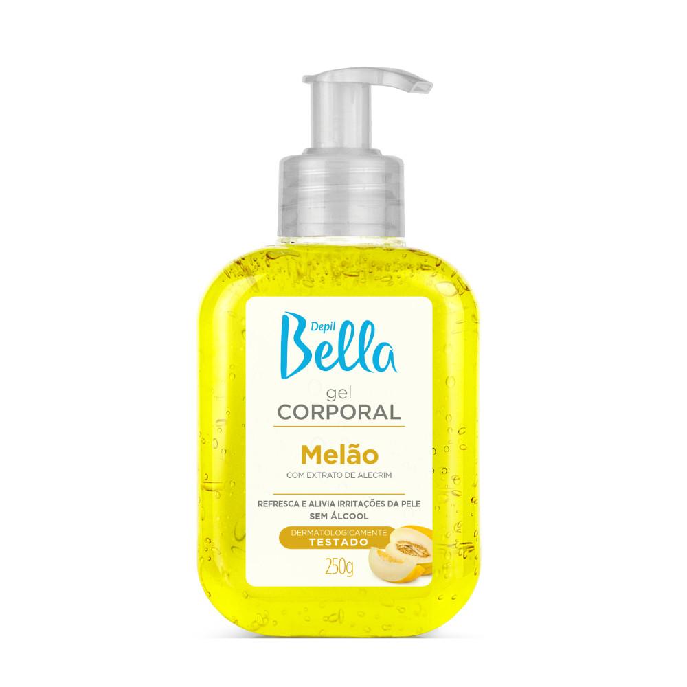 Gel Corporal Pós Depilação Hidrata Melão Depil Bella 250g