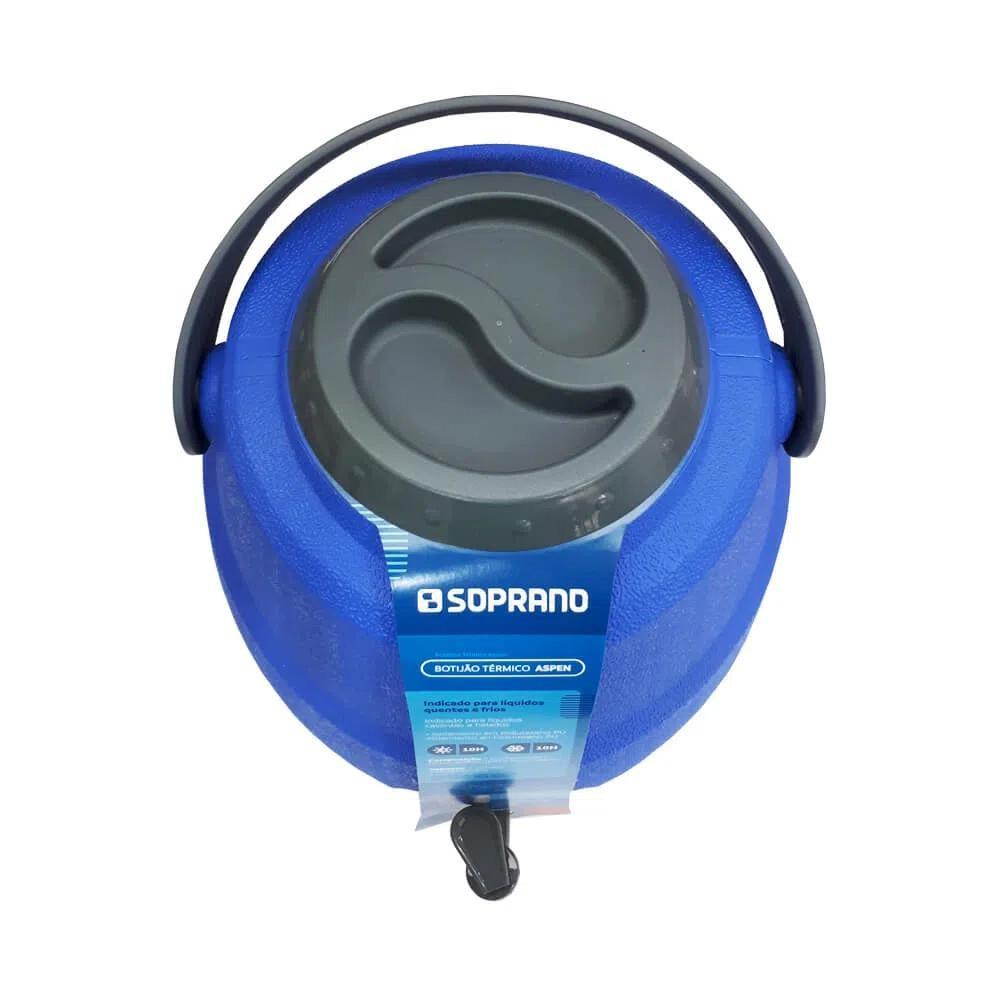 Garrafa Térmica Soprano Azul 9L