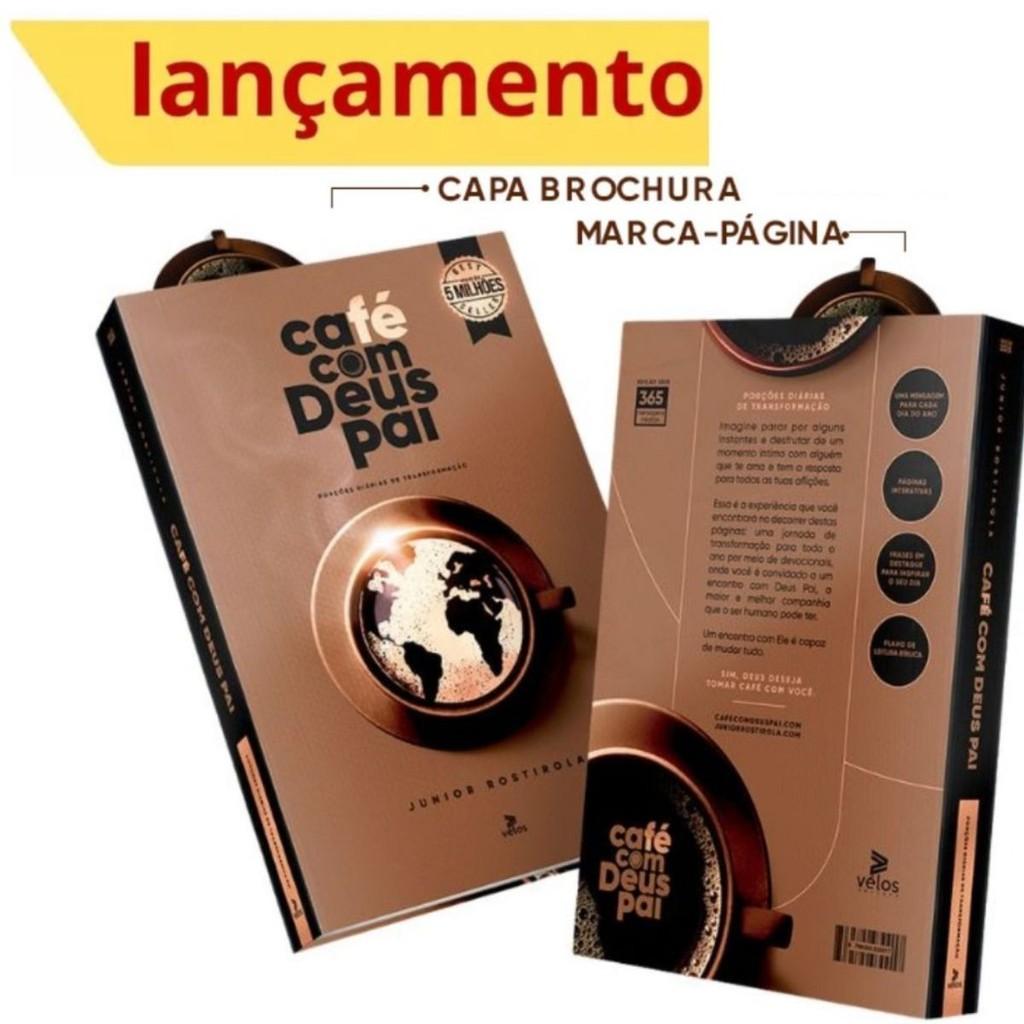Devocional Café Com Deus Pai 2025 + Bíblia Sagrada Nvi Brochura Boas Novas