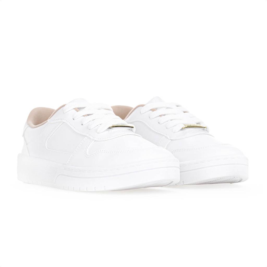 Tênis Moleca Napa Sardenha Neo Branco - Feminino