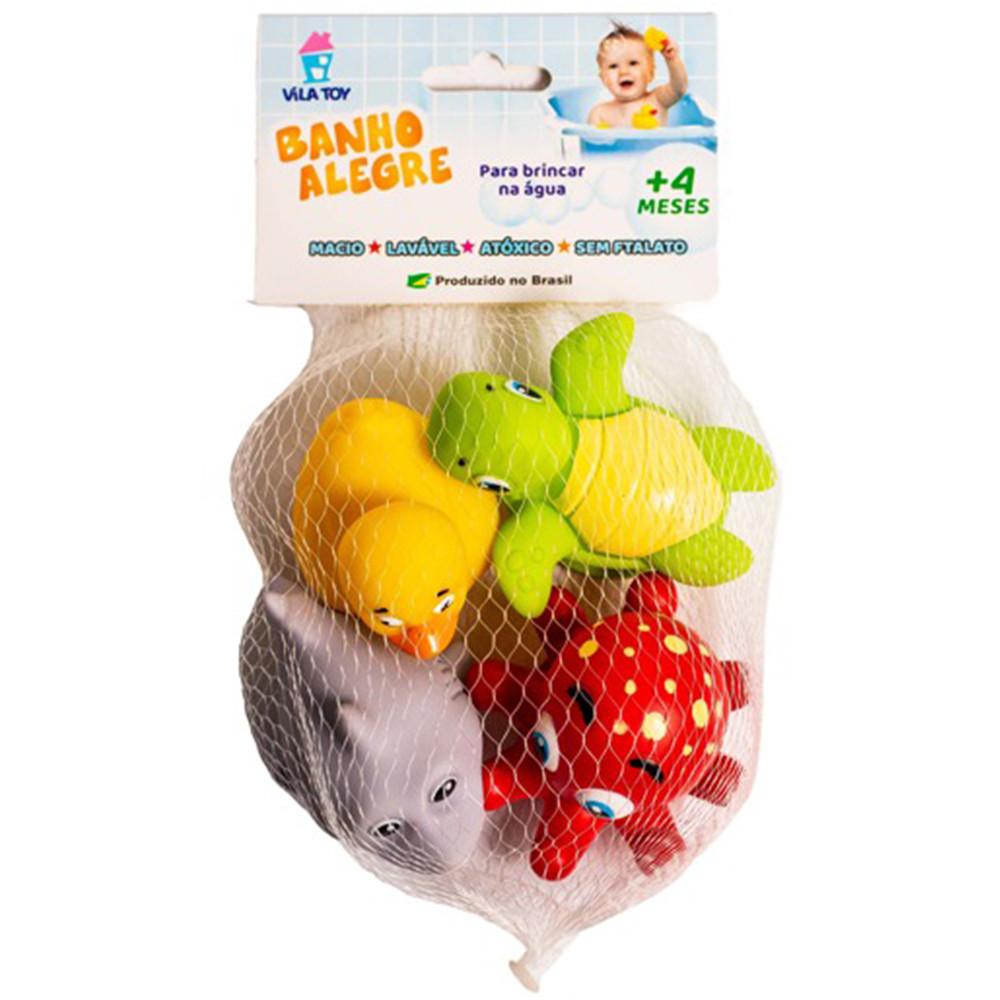 Kit Brinquedo Para Banho Vila Toy Banho Alegre