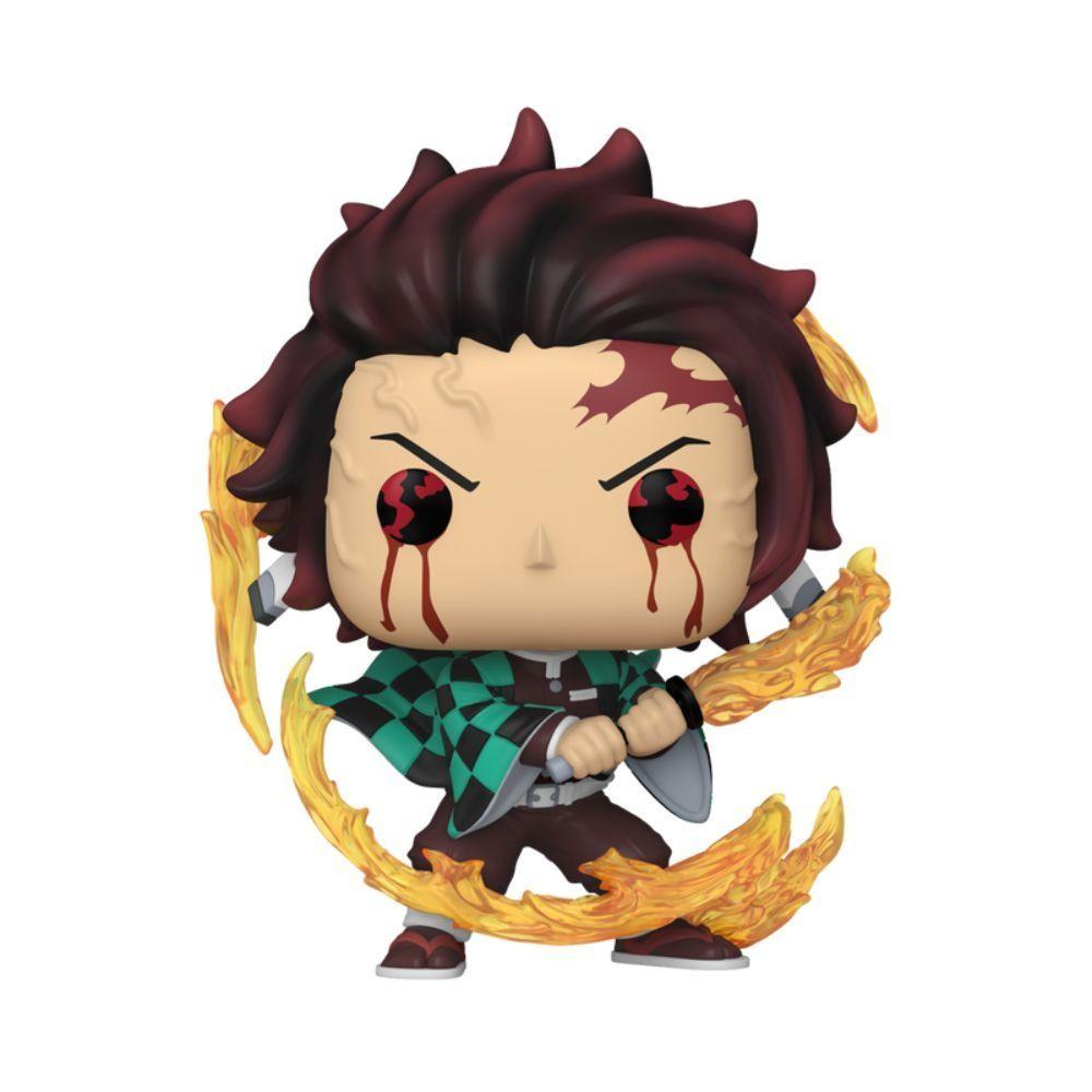 Boneco Funko Pop Demon Slayer - Tanjiro Respiração Do Sol