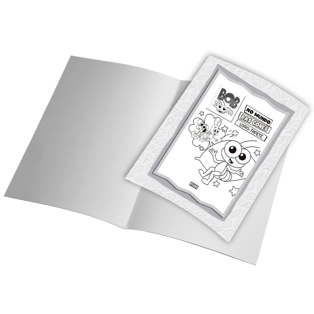 Livro-tapete De Colorir Bob Zoom No Mundo Das Cores
