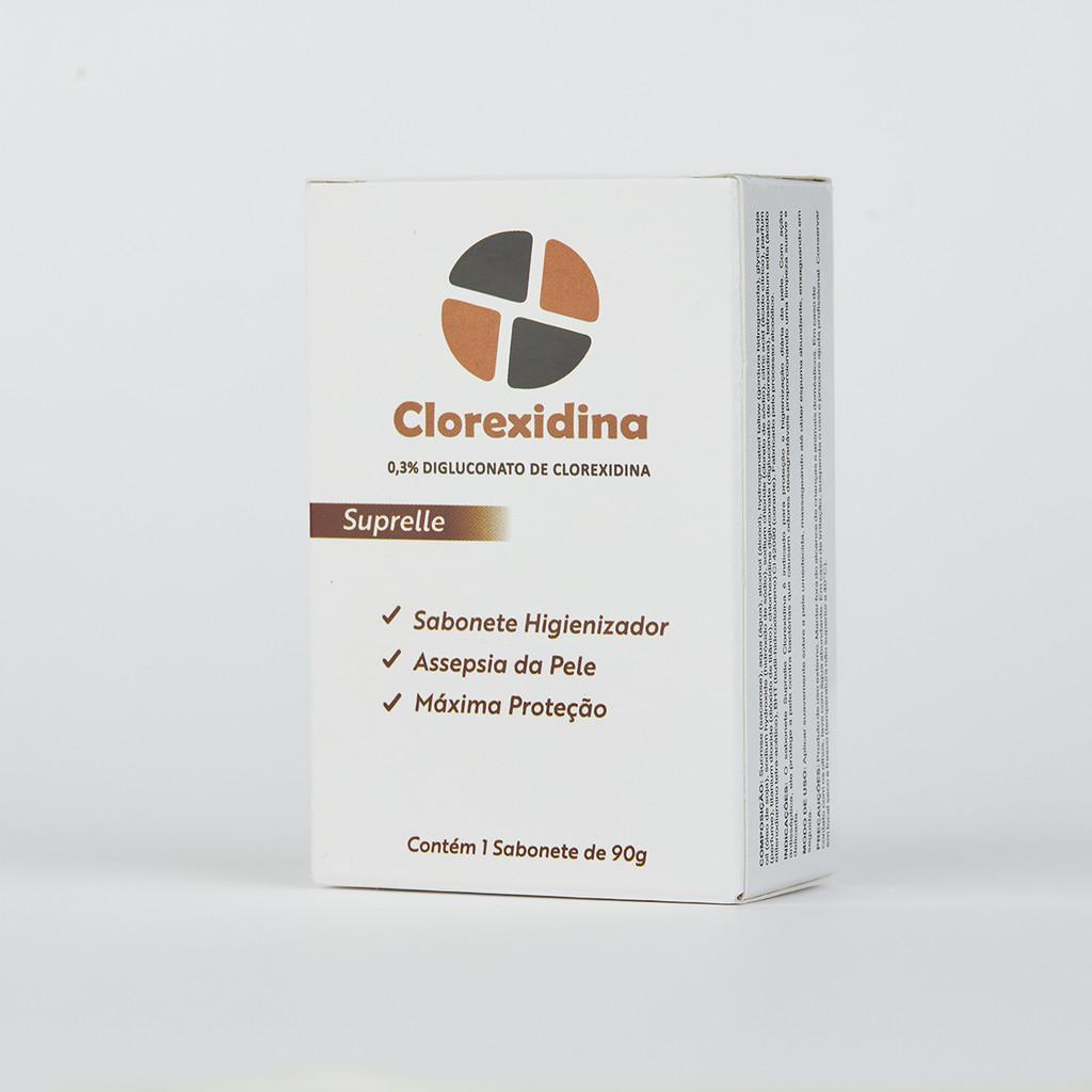 Sabonete Suprelle Clorexidina 90G