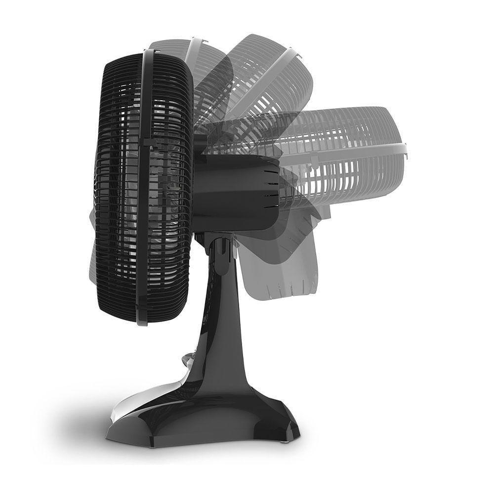 Ventilador 2 Em 1 Mesa/parede Britânia 40cm Bvt400 Maxx Force Turbo Preto 110V