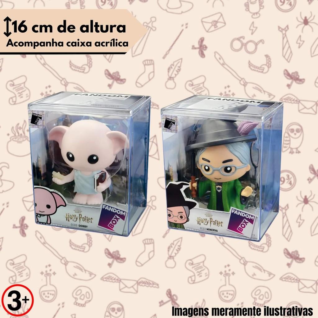 Unidade Fandom Box Harry Potter Miniatura Boneco Colecionável 13cm Material Vinil Atóxico Líder
