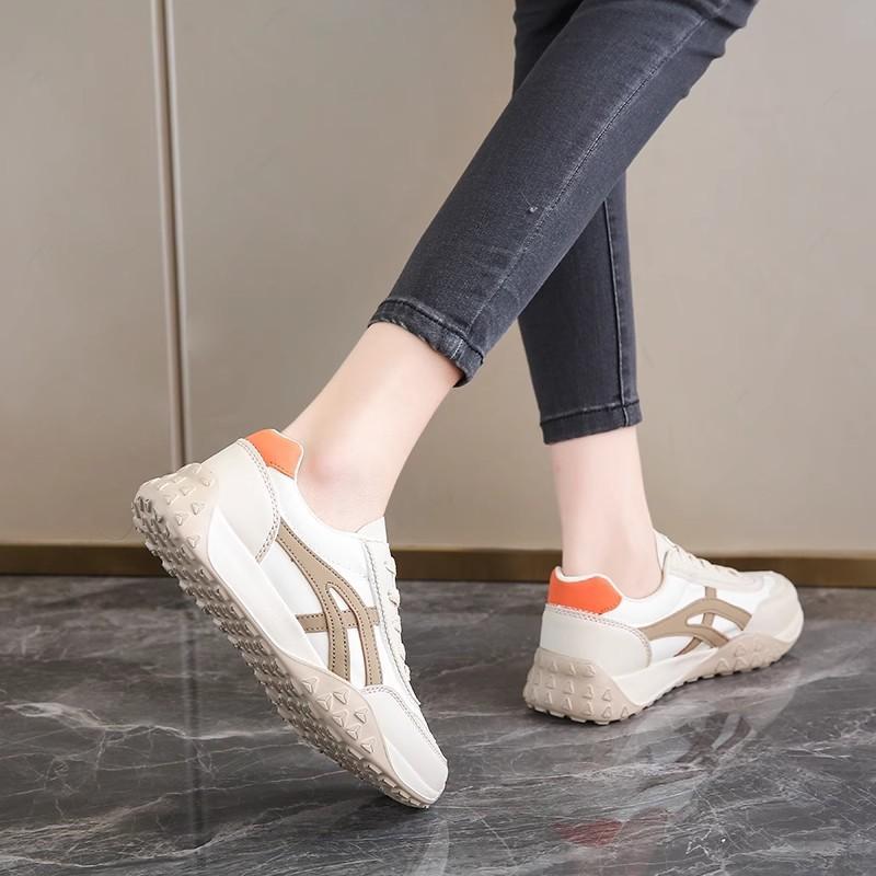 Ielgy Nova Moda Versão Coreana Feminina 2025 Estudante Tênis De Corrida Casual Pai Sapatos