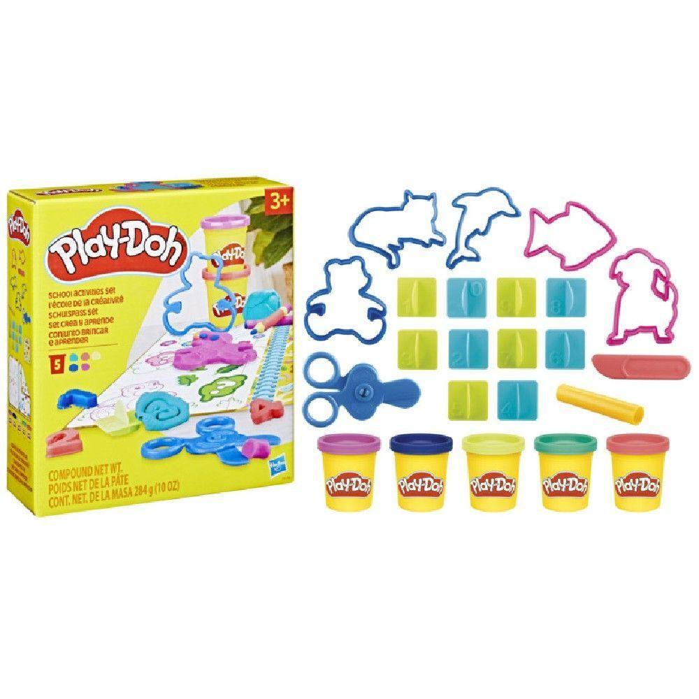 Playdoh Massa De Modelar Brincar E Aprender - Hasbro