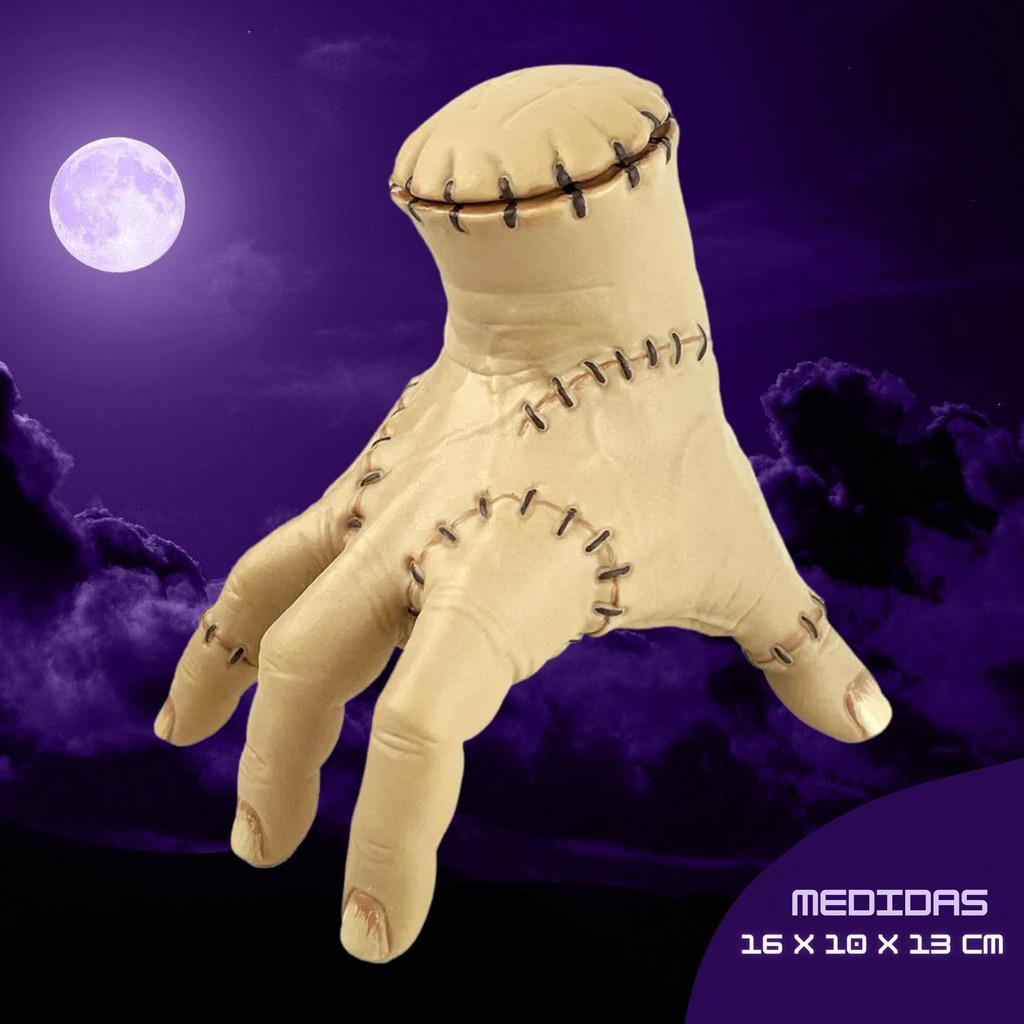 Boneco Brinquedo Infantil Fandom Box Mãozinha Wandinha Líder