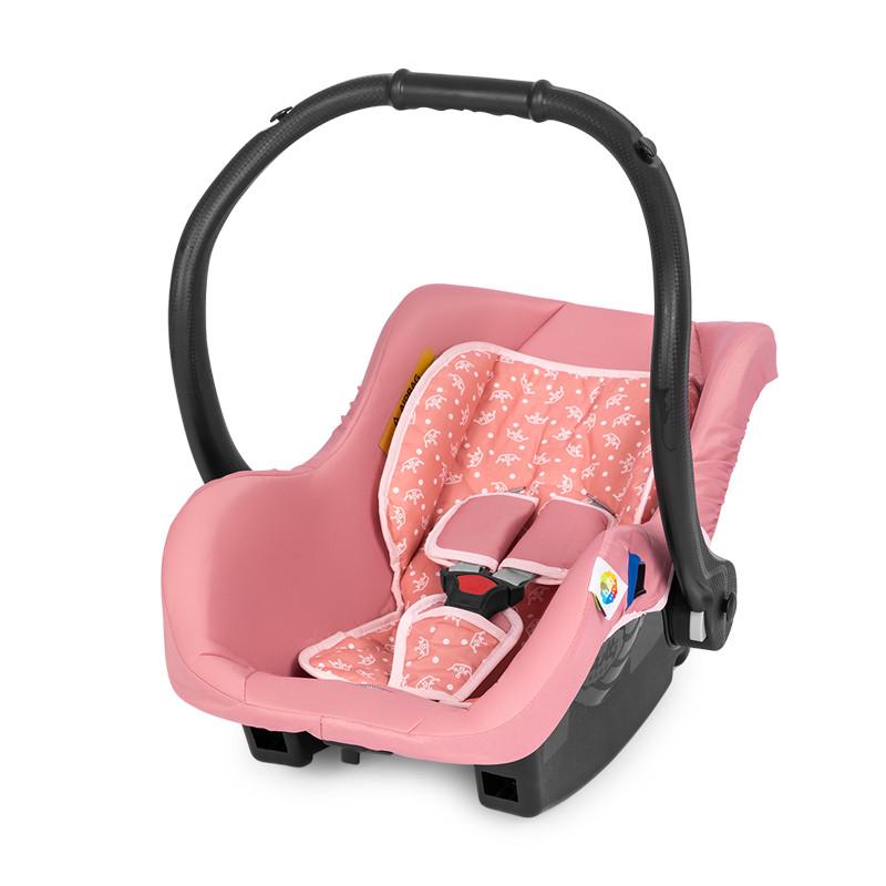 Bebê Conforto Cadeirinha Para Carro Infantil 0 A 13kg Solare Rosa Tutti Baby