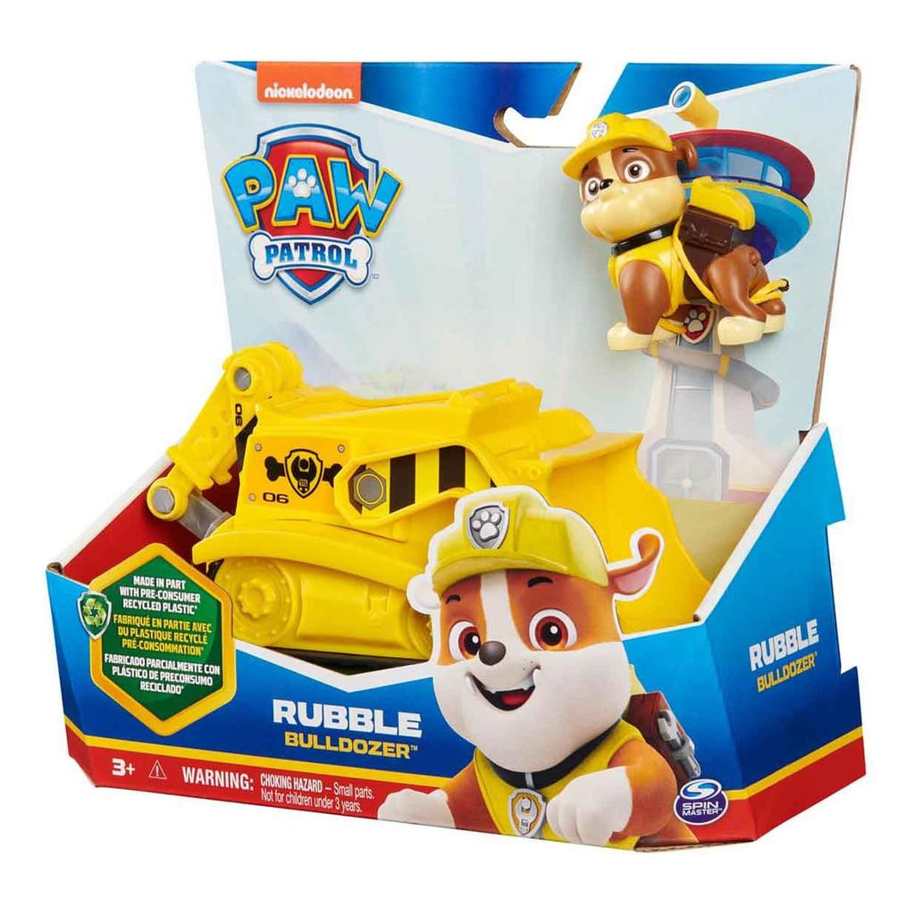 Rubble Patrulha Canina Boneco E Veículo Sunny Brinquedo