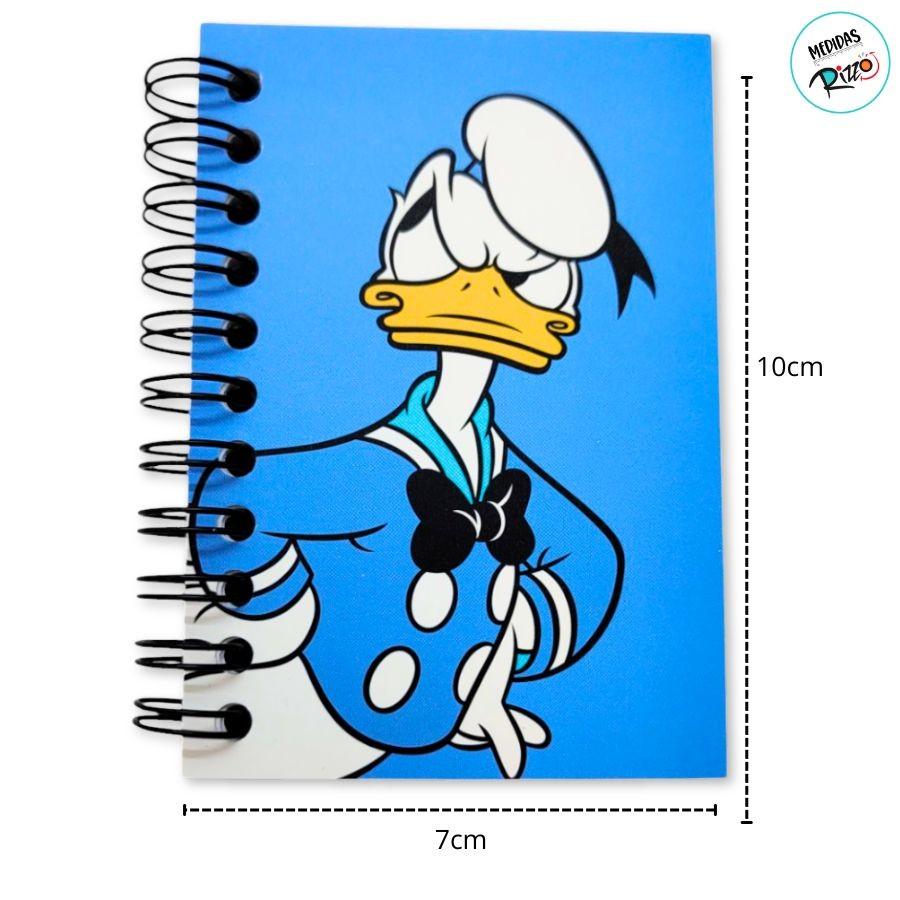 Caderninho De Anotações - Pato Donald - 50 Folhas - 7x10cm - 1 Unidade - Disney Original - Rizzo