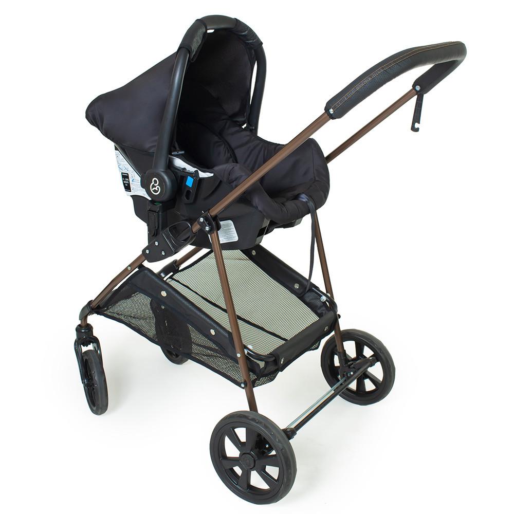 Carrinho Bebê Conforto Napoli Travel System Cobre Galzerano
