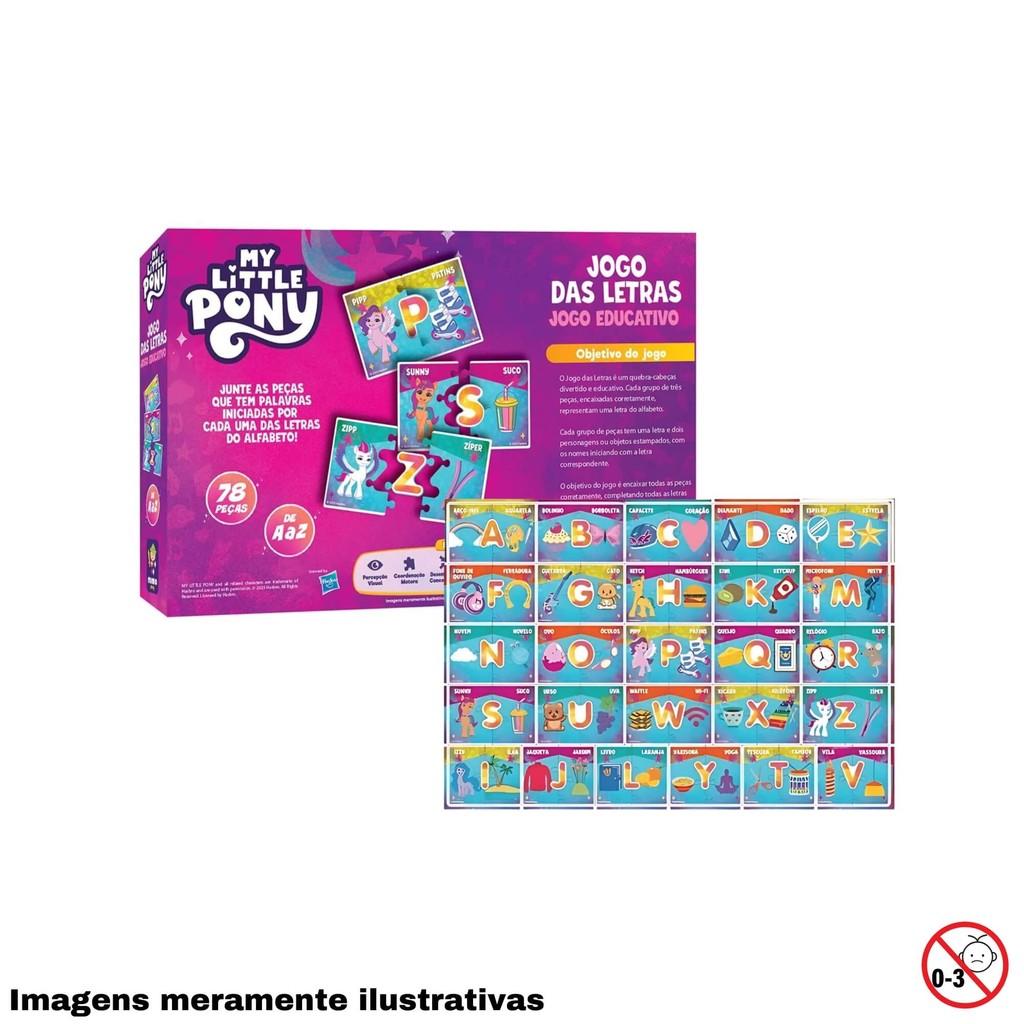 Jogo Infantil Educativo Unitário My Little Pony Mimo Toys