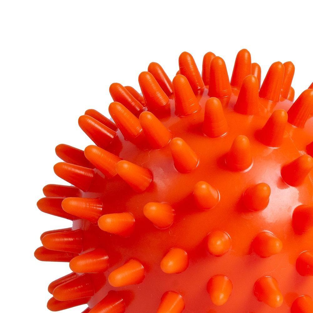 Par De Bolas Massagem Pvc T126 Cinza E Laranja Acte