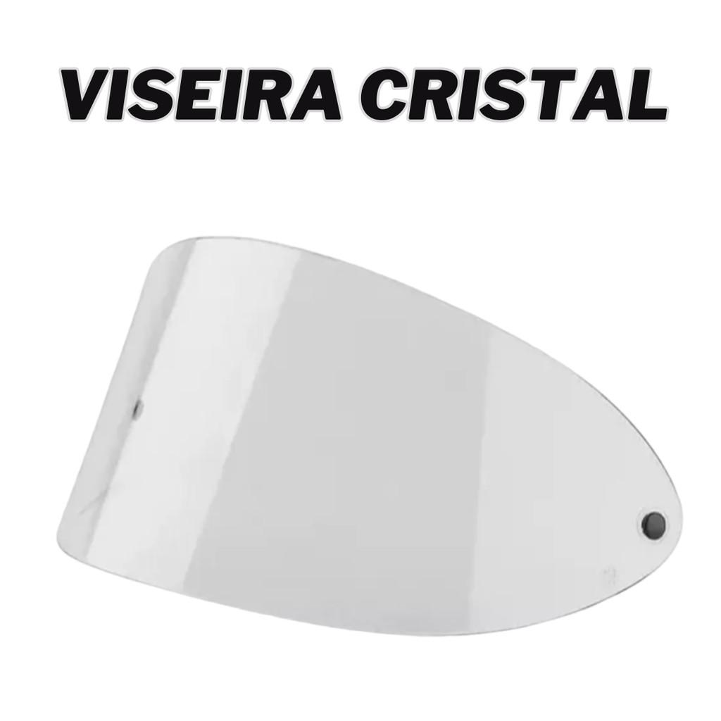 Viseira Cristal Capacete San Marino + Kit Reparo Completo
