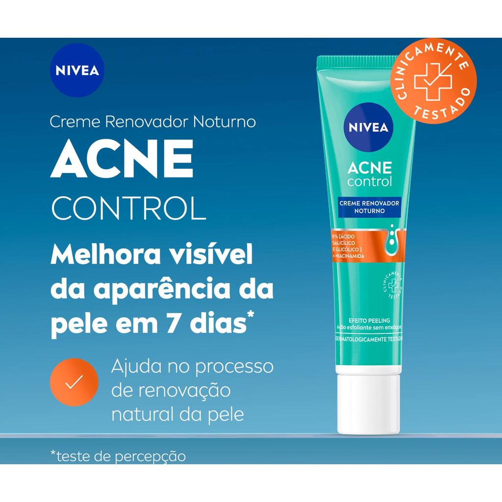 Creme Renovador Noturno Nivea Acne Control 40ML
