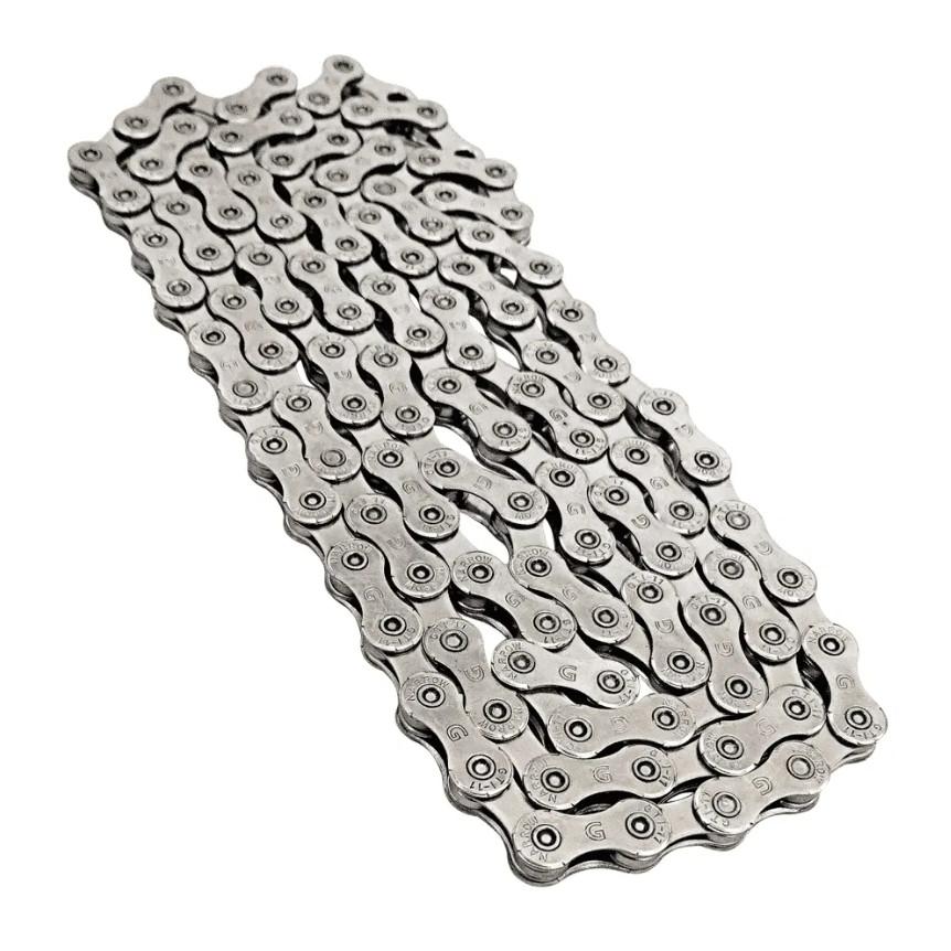 Corrente Bike 9v 27v Fina Index 1/2x3/128 116l Paco Dto Compatível P/K7 Mountain Bike Mtb 26 29 700
