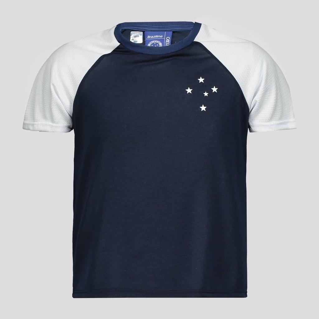 Camisa Cruzeiro Honra Infantil Marinho
