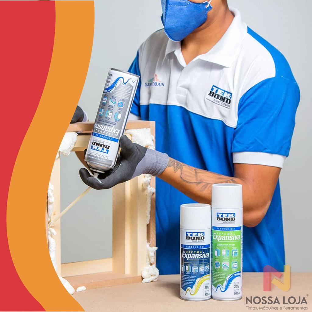 Espuma Expansiva De Pu 480g/500ml Tekbond