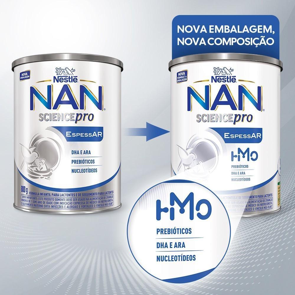Fórmula Infantil Nan Science PRO Espessar Hmo 800g