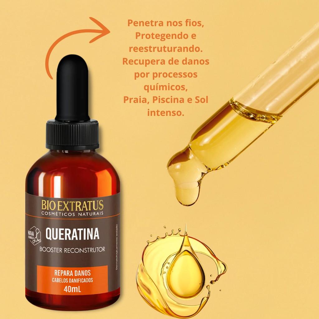 Bio Extratus Queravit Queratina Booster Reconstrutor - Tratamento Capilar 40ml