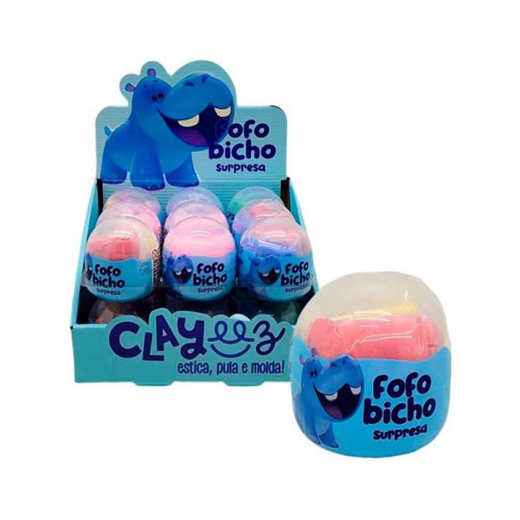 Clayeez Surpresa 12G Fofobicho Gelele