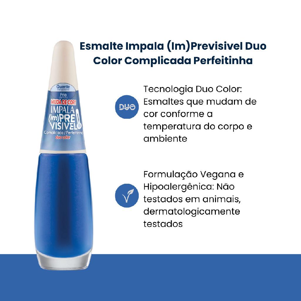 Esmalte Impala (im)previsivel Color Complicada Perfeitinha