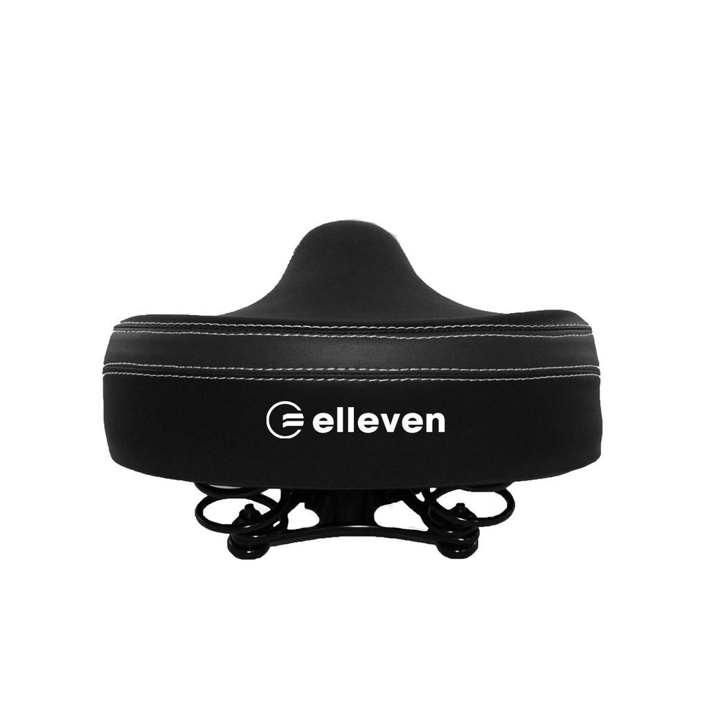 Banco Bicicleta Selim Elleven Preto Beach Bike 2 Molas Retro Confortável