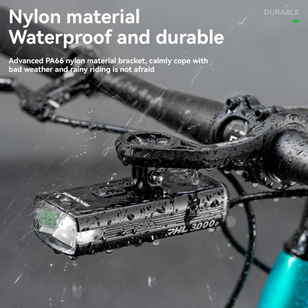 Rockbros Nylon Suporte Para Computador De Ciclismo Bicicleta Leve Multifuncional Velocímetro Extensão Montagem Garmin/br