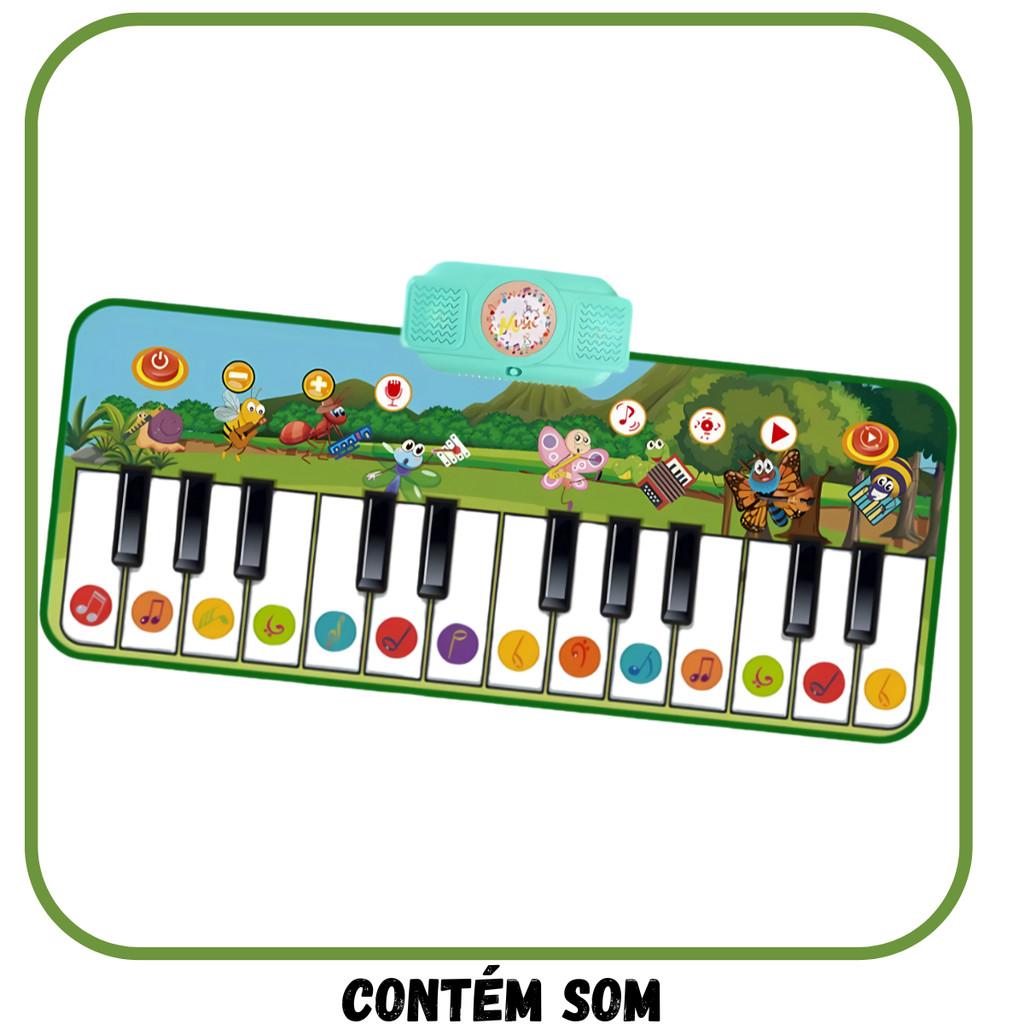 Tapete Piano Musical Infantil Multifuncional Castela
