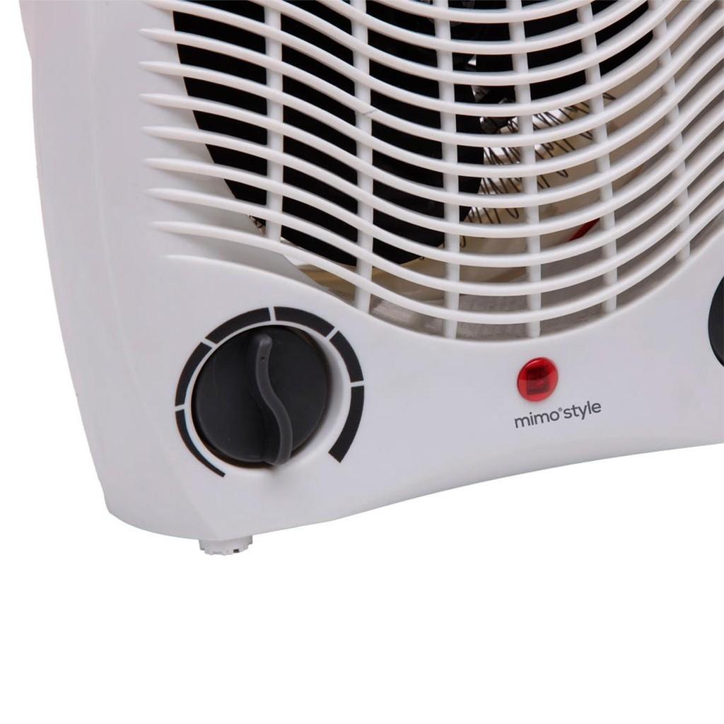 Aquecedor De Ambiente Portátil A Ar Ventilador Quente Branco 3 Em 1 2000w AQ01 - Mimo Style
