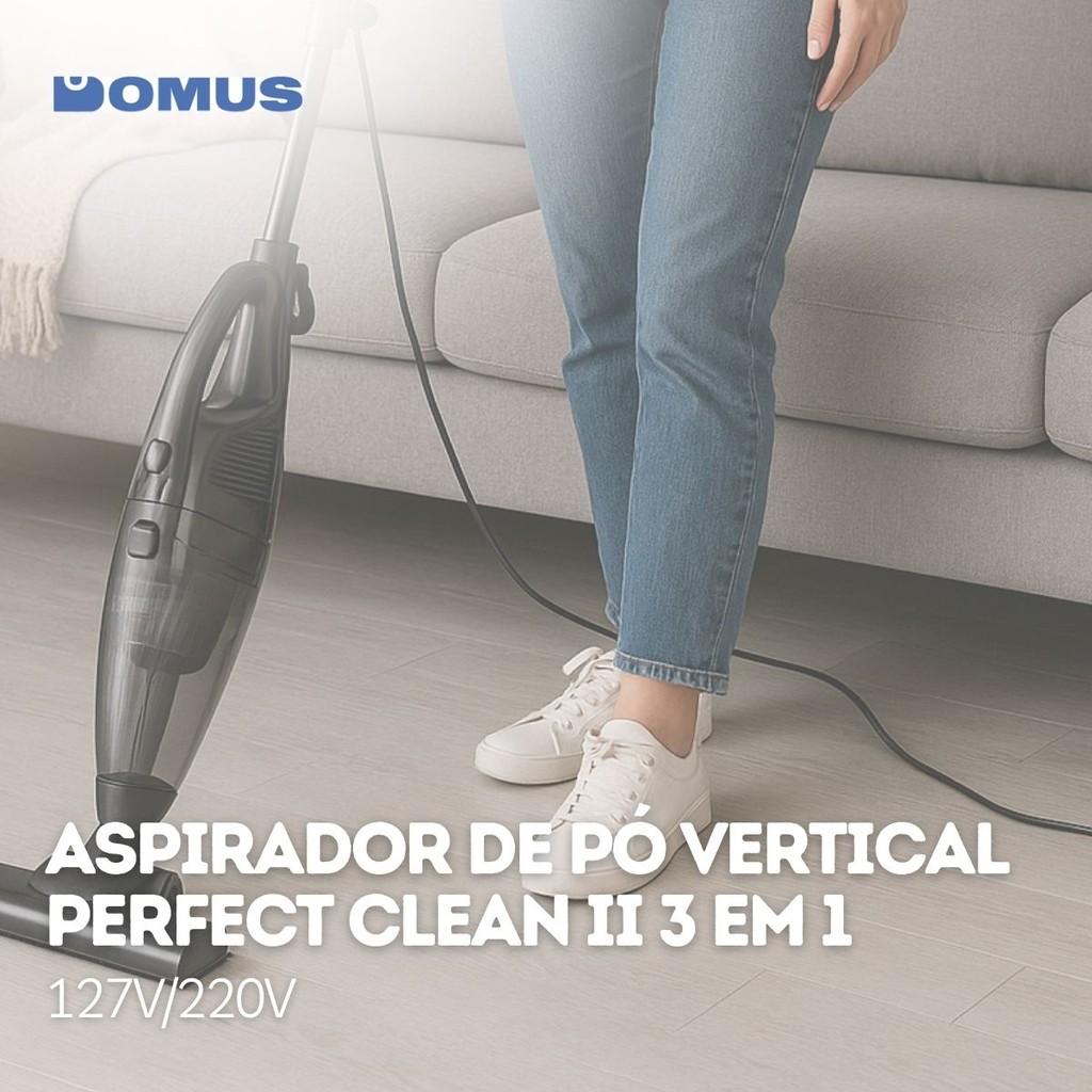 Aspirador De Pó Vertical Perfect Clean 3 Em 1 Elgin