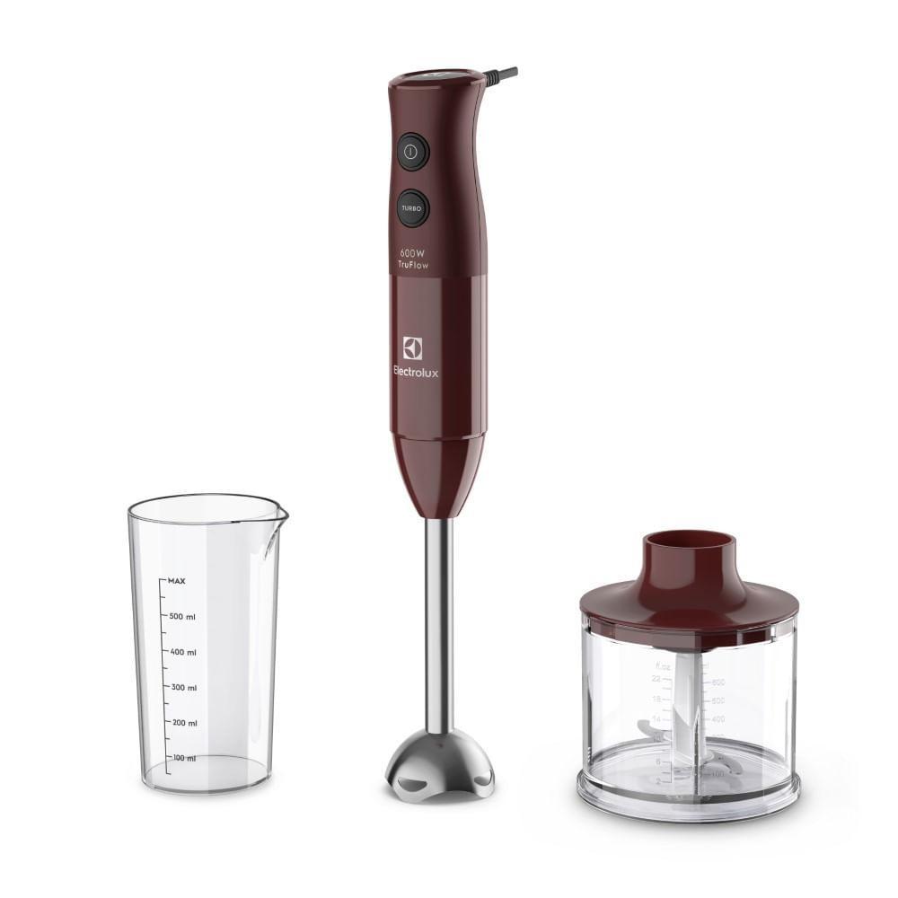 Mixer 3 Em 1 Electrolux Vermelho Escuro 600W Haste Em Inox E Tecnologia Truflow (eib21)