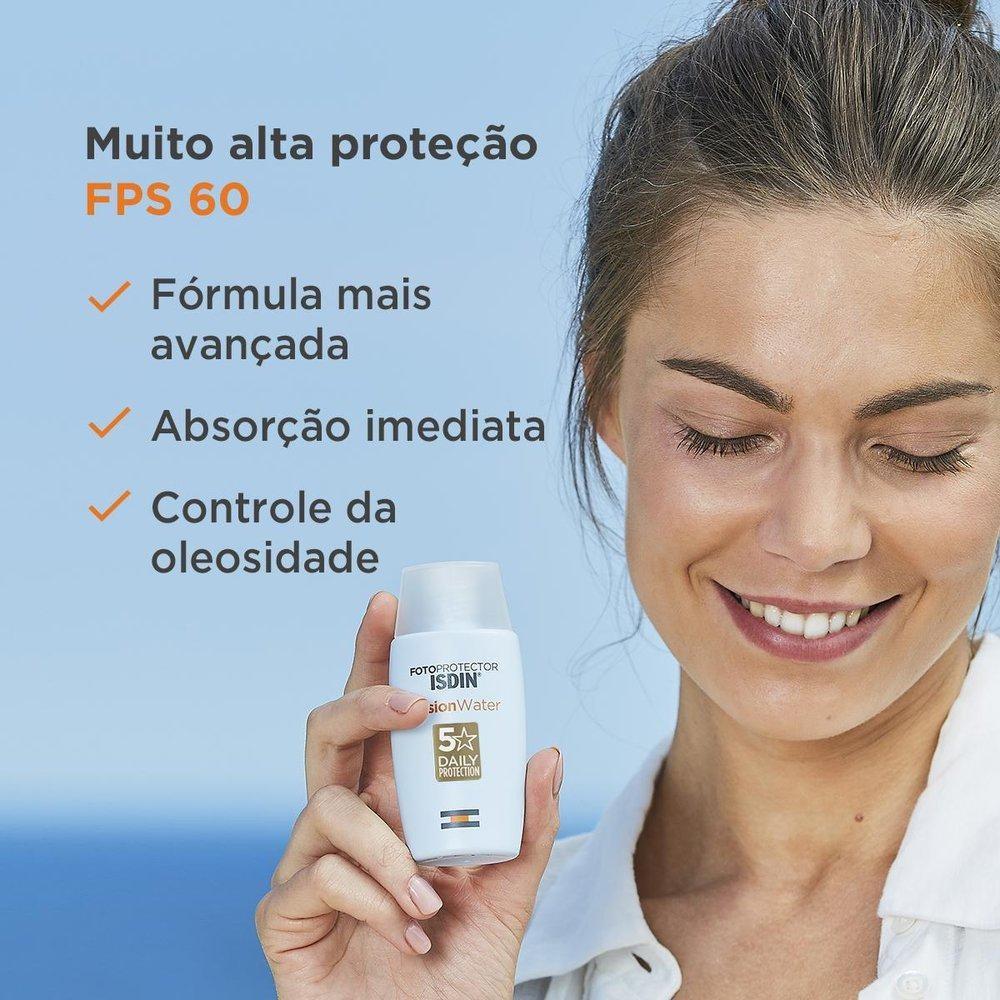 Protetor Solar Isdin Fusion Water Oil Control Fps60 50ml