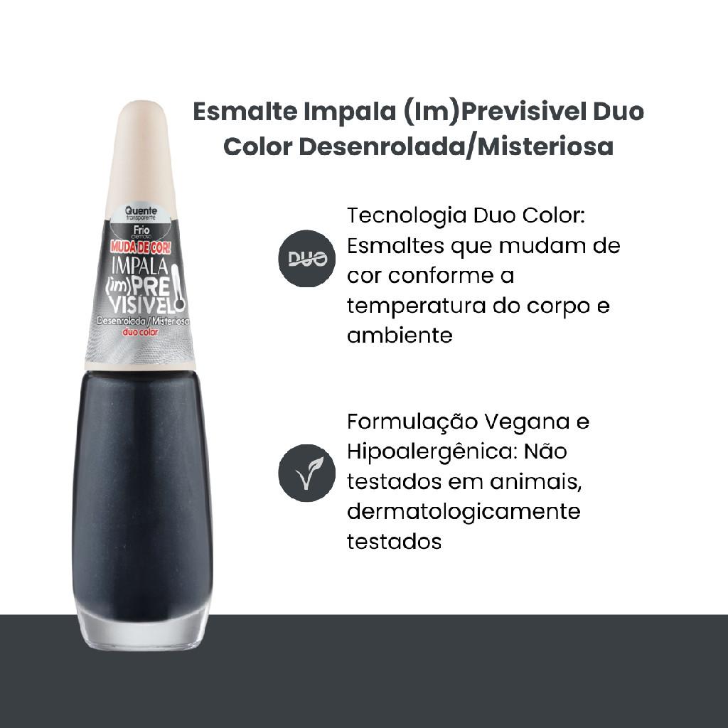 Esmalte Impala (im)previsivel Color Desenrolada Misteriosa