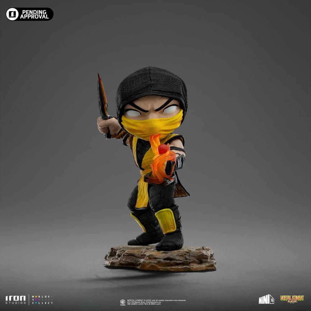 Estátua Scorpion - Mortal Kombat - Minico - Iron Studios