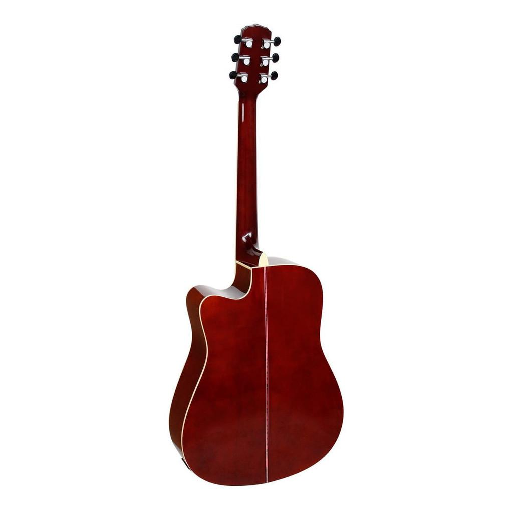 Violão Giannini Gf1d Natural Folk Eletrico + Capa Acessorios