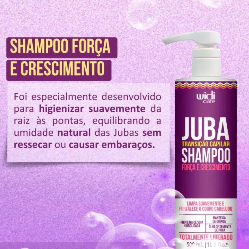 Widi Care Juba Shampoo Transição Capilar 500ml