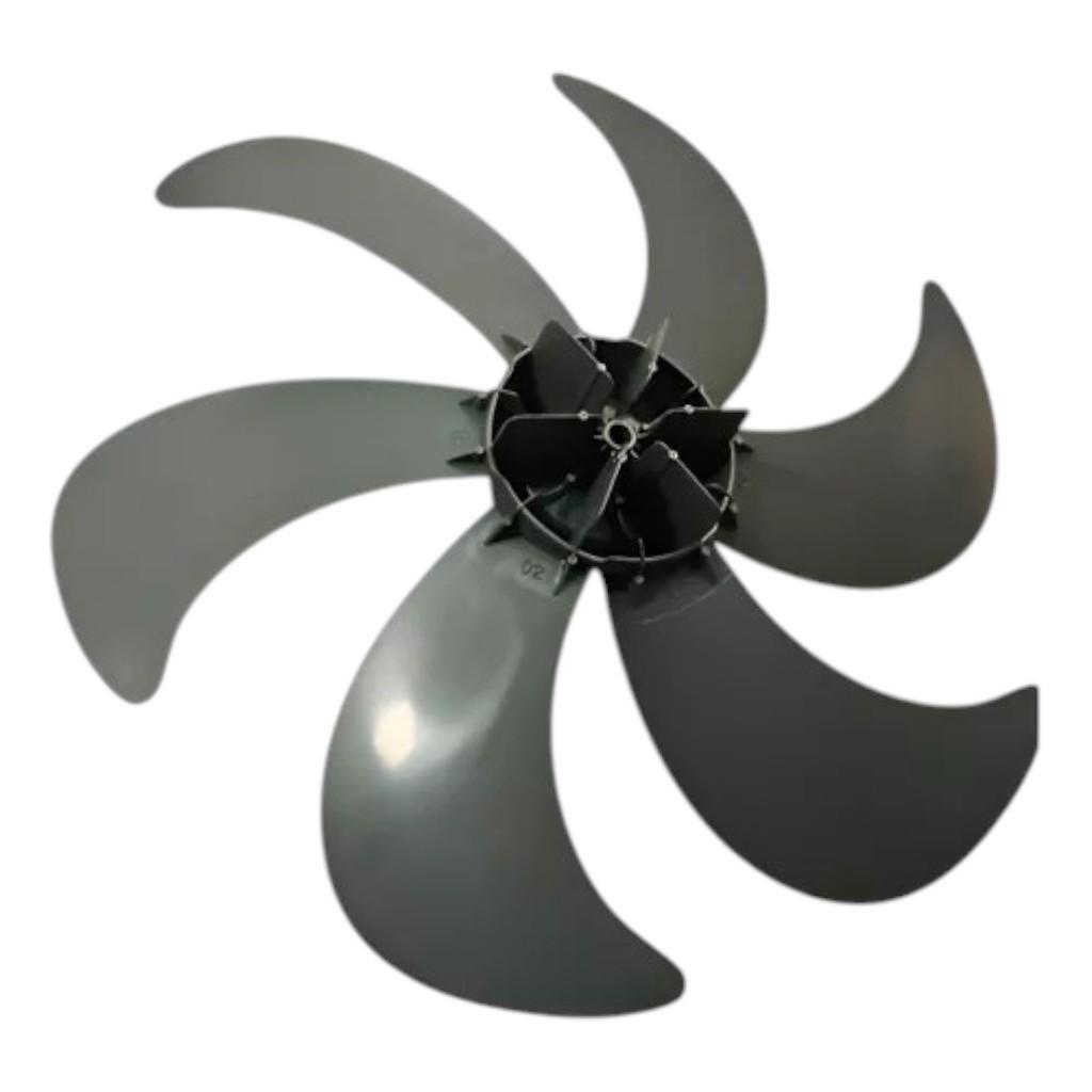 Helice 6 Pas 40 Cm Cinza Escuro Ventilador Bvt400/pvt400