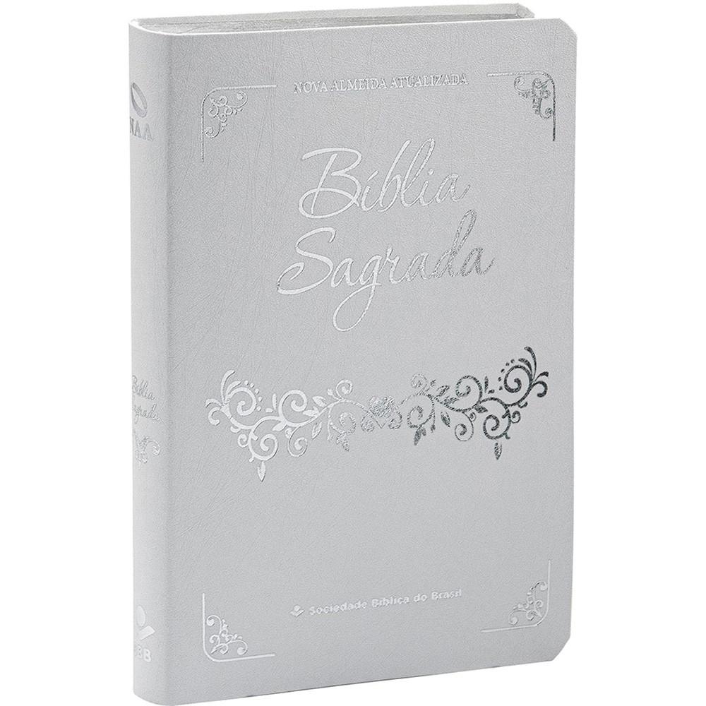 Bíblia Sagrada Naa Letra Grande Capa Casamento