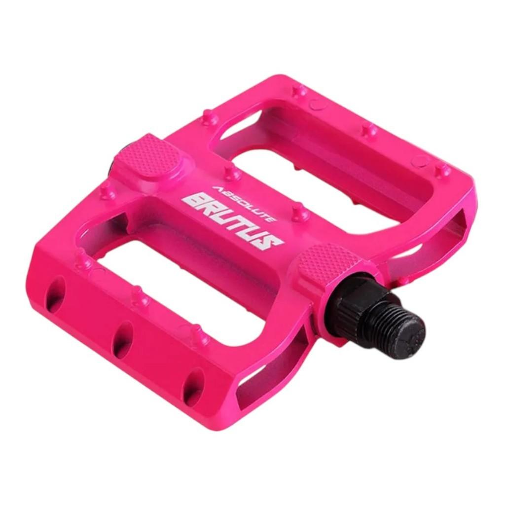 Pedal Bike Absolute Brutus Flat Alumínio 9/16 Free Ride Wheeling Mtb Bmx