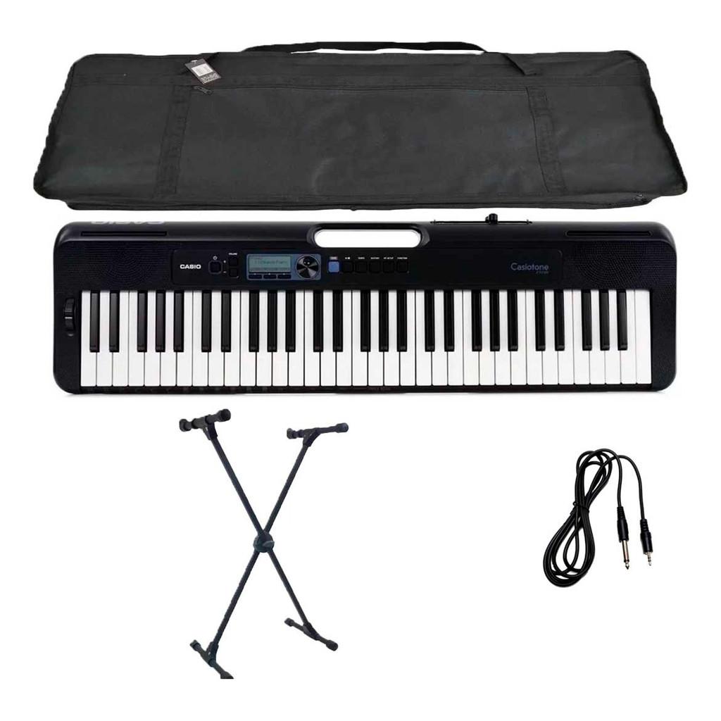 Teclado Casio Casiotone Ct-s300 61 Teclas Preto +suporte